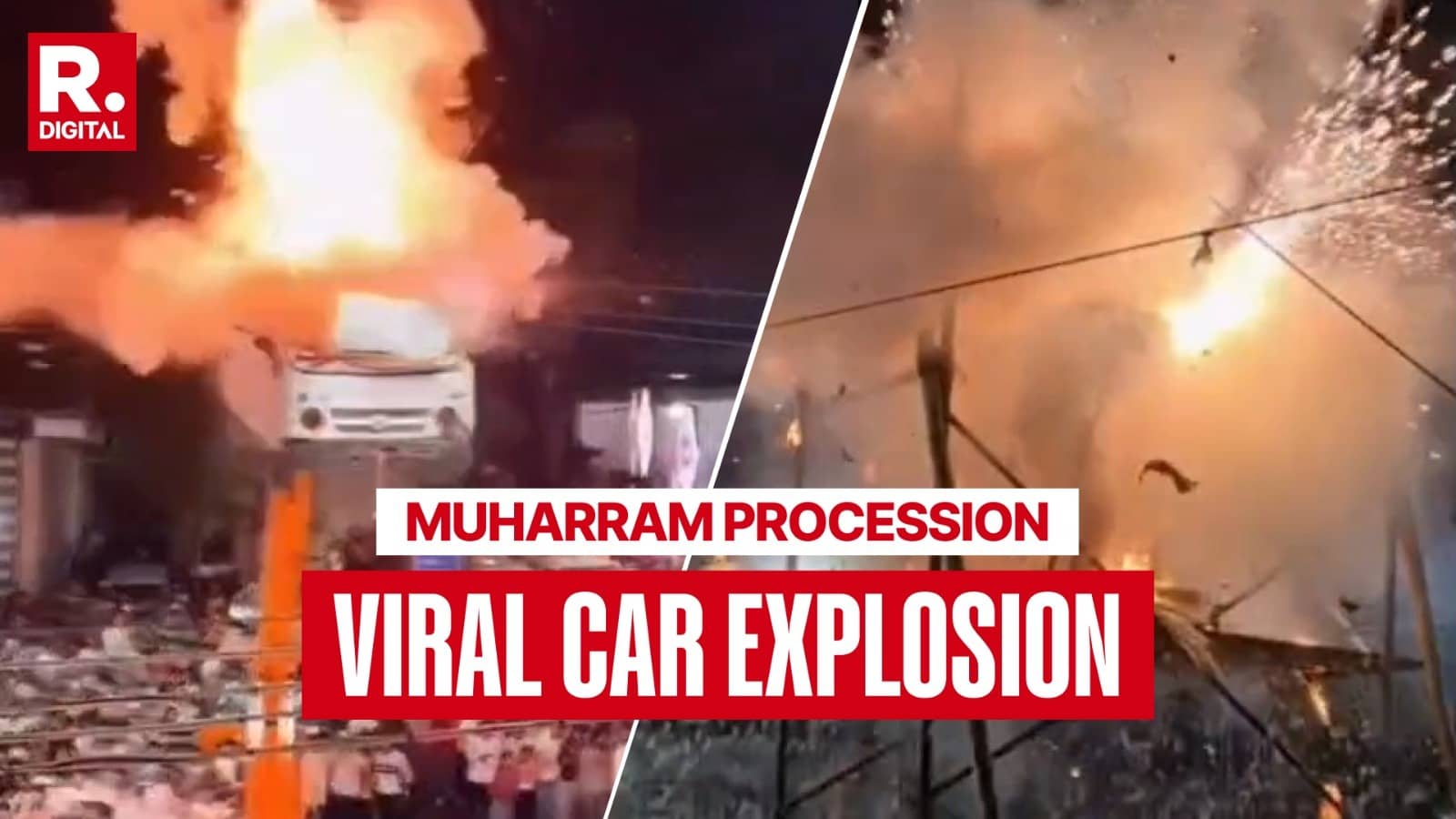 ‘Le Phir Aa Gaye’: Car Hung 40Ft In Air, Blown Up During Muharram Procession In Ujjain; Viral Video Triggers Row