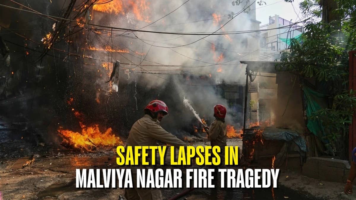 Licensed For 6, Running 25 Rooms, Only Exit Found Locked: Inside The Deadly Chain Of Lapses In Malviya Nagar Fire Tragedy