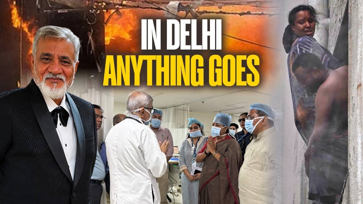 In Delhi, Anything Goes : Death Trap Hotel Owner Shrugs Off Responsiblity After Running 26-Room B&B on Tea Shop Permit