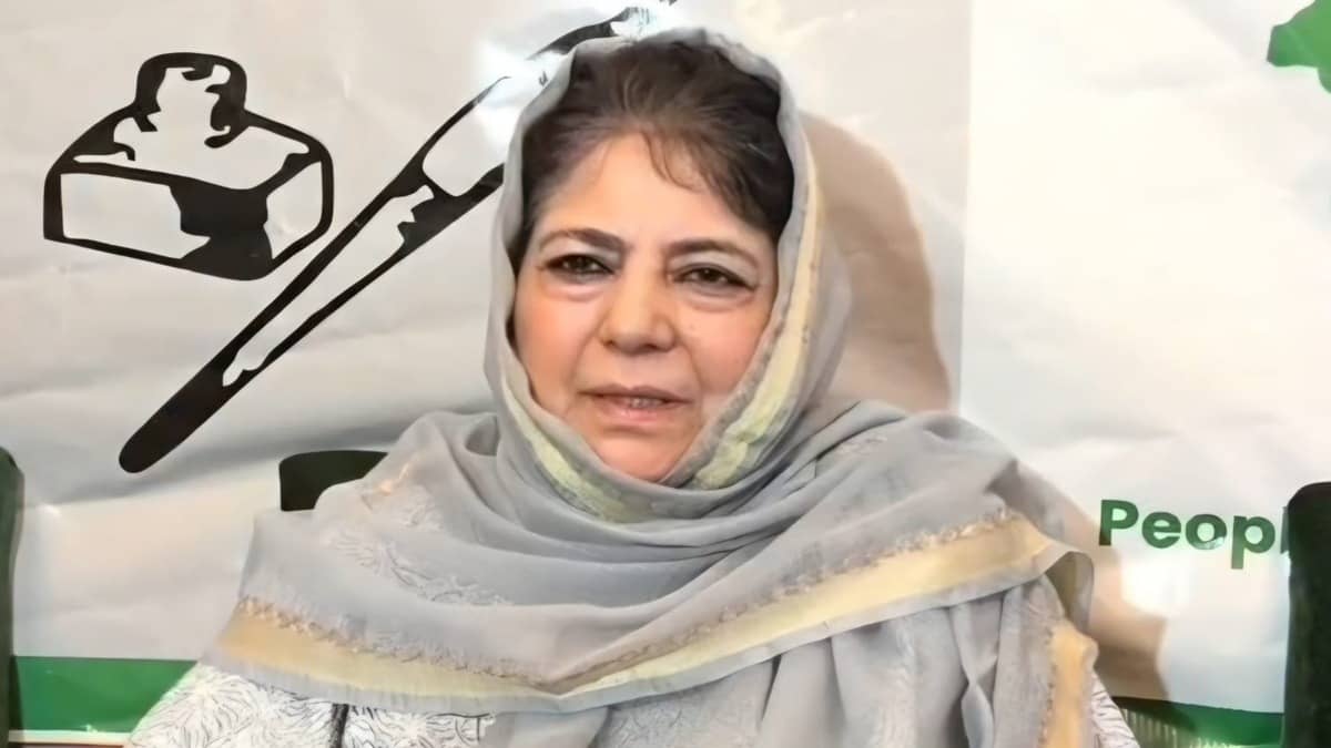 Mehbooba Mufti Alleges 25,000 Irregular Appointments In J&K, Says NC Government Sold Jobs Through Outsourcing Agencies