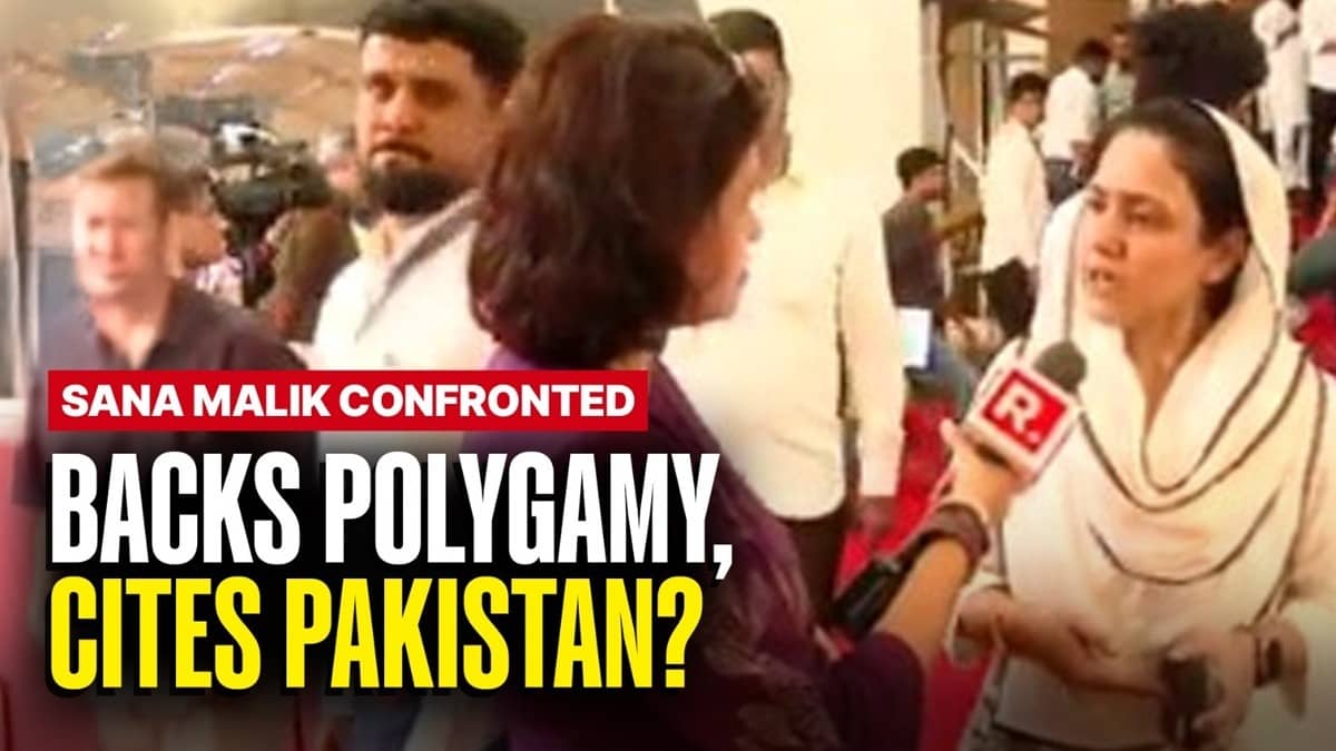 ‘Why Reference Other Countries?’: Republic Confronts NCP MLA Sana Malik Over Comments Defending Polygamy