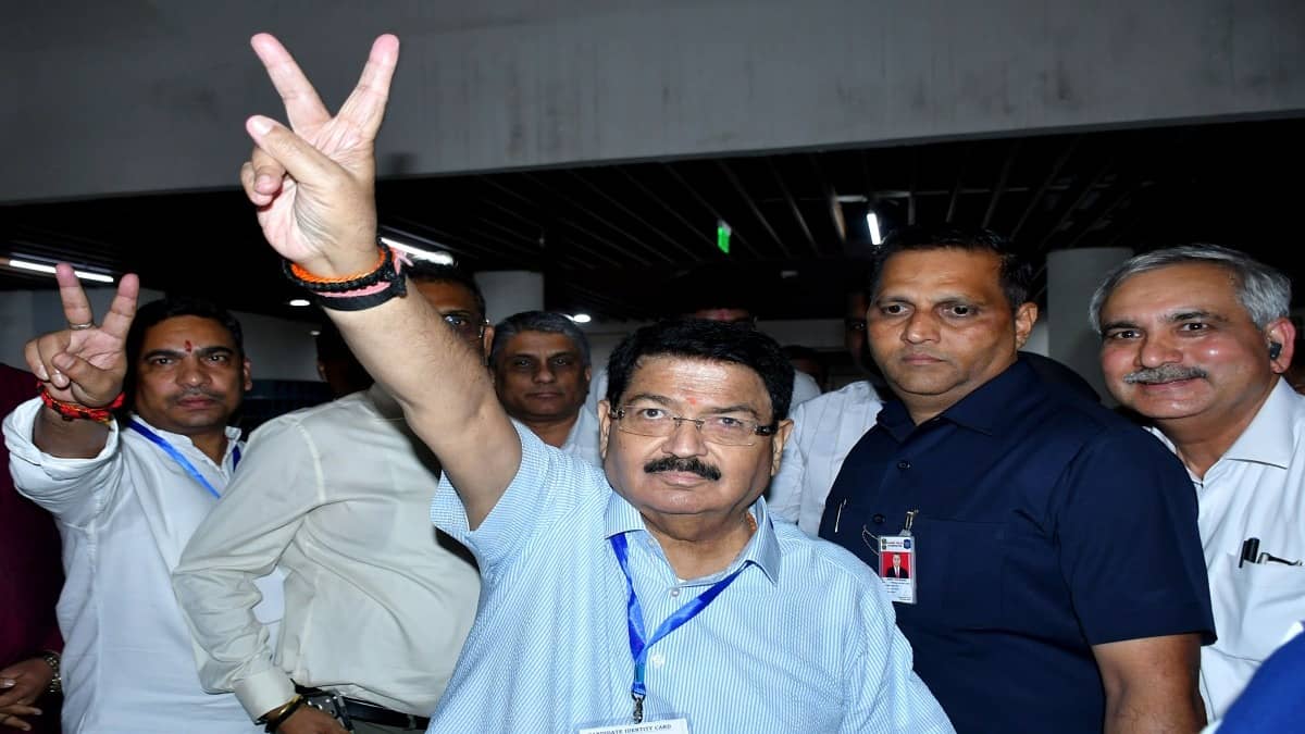 NDA-Backed Candidate Parimal Nathwani Secures Fourth Rajya Sabha Term from Jharkhand