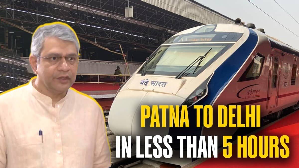 Patna to Delhi Under 5 Hours! Railway Minister Ashwini Vaishnaw Unveils Future Bullet Train Route and Announces Record Rs 10,000+ Crore Funding Blitz for Bihar