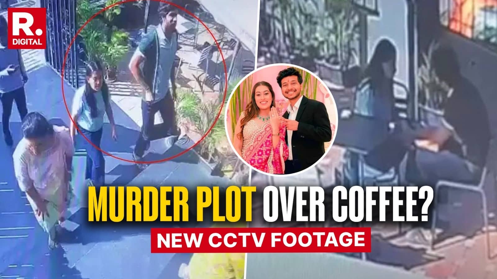 Holding Hands & Plotting Murder? Fresh CCTV Footage Exposes Siya & Chetan’s Coffee Date Hours Before Fiance Ketan Agarwal’s Death