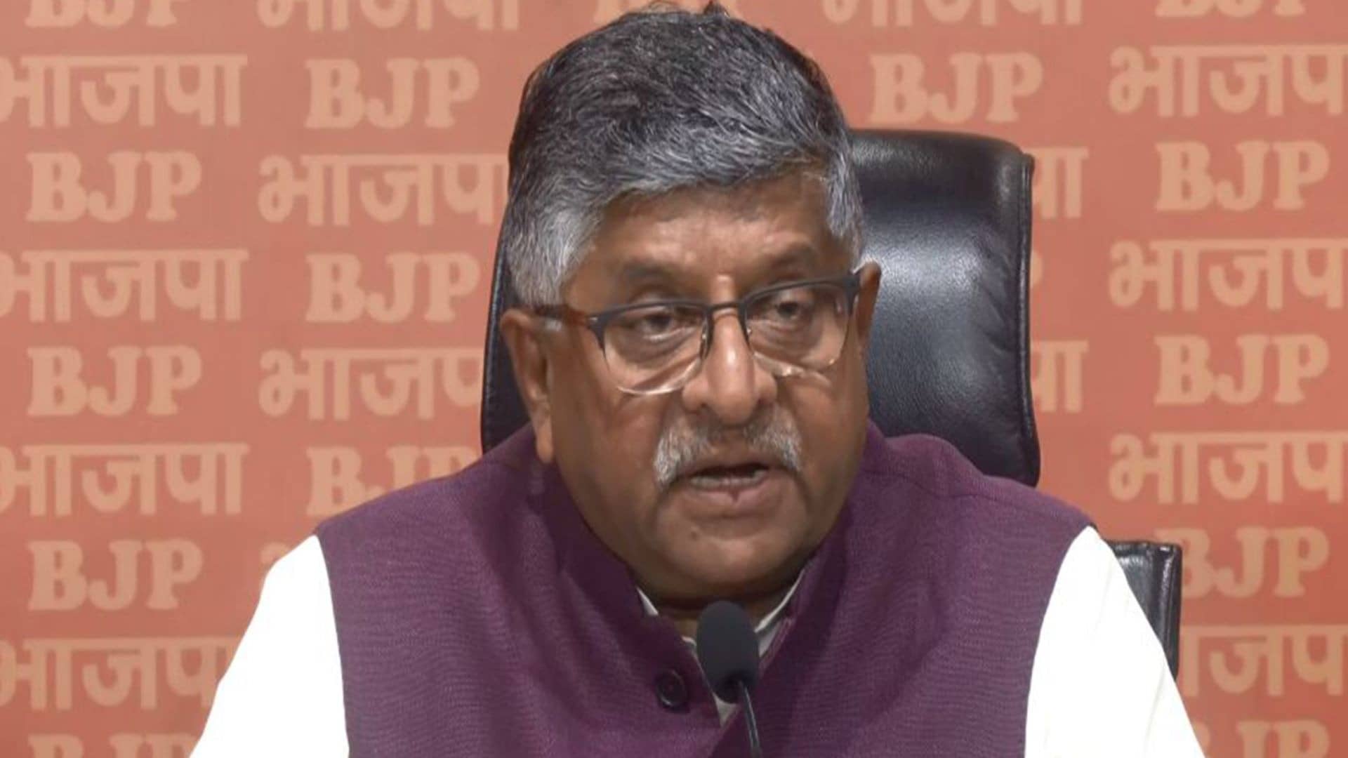 ‘Emergency Imposed To Save Indira Gandhi’s Chair’: BJP’s Ravi Shankar Prasad