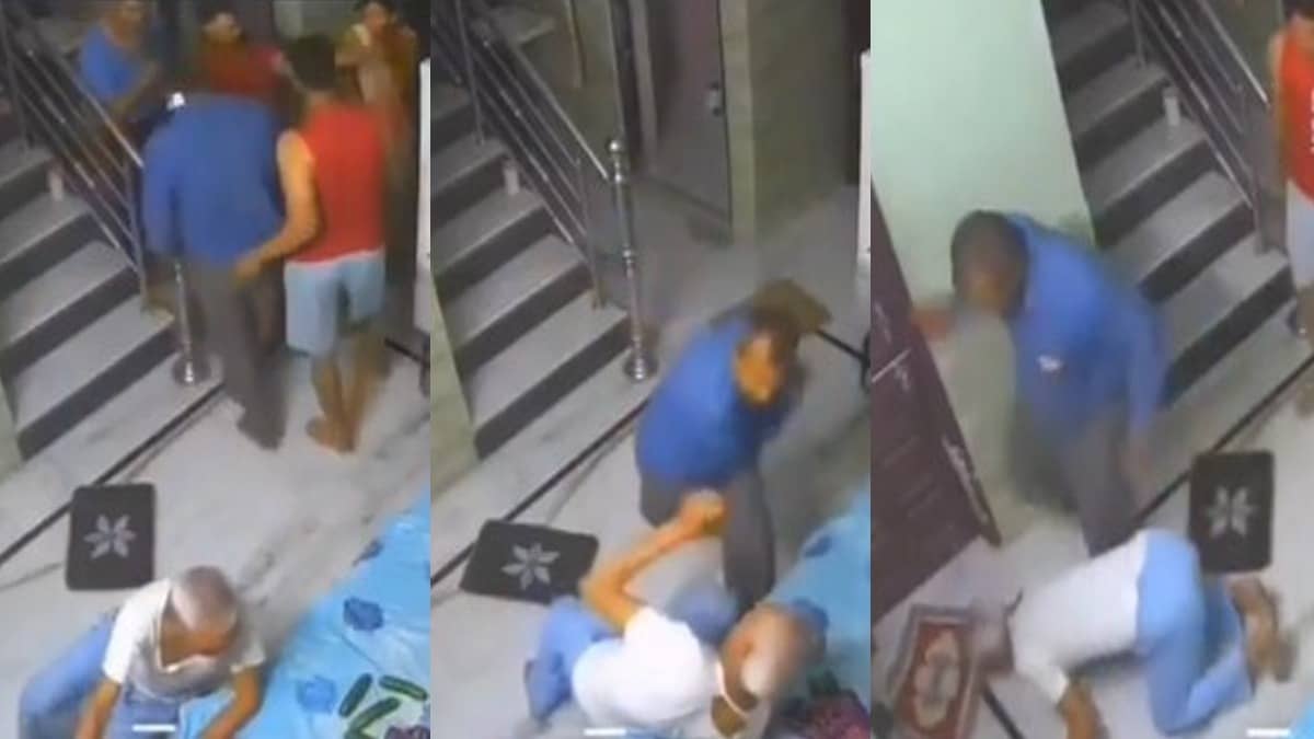 Viral Video Sparks Outrage: Son Arrested in Jaipur’s Sanganer For Brutally Beating Elderly Father