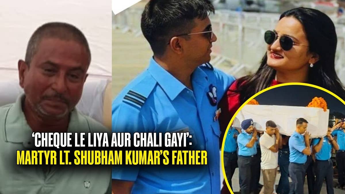 ‘She Took the Rs 21 Lakh Cheque and Left Before His Shraddha’: Assam Crash Martyr Lt. Shubham Kumar’s Father Alleges Betrayal