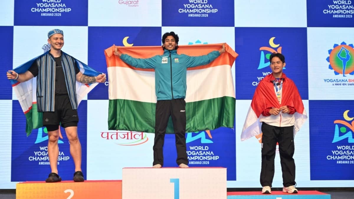 World Yogasana Championships 2026: Hosts India Complete A Century Of Gold Medals In Clean Sweep