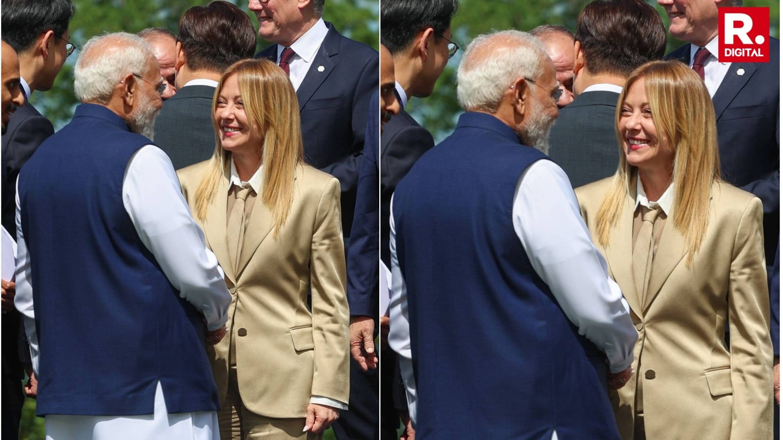 ‘We Are The Most Famous On Instagram!’: Meloni Jokes With PM Modi At G7 Summit After Viral Melody Toffee Moment | WATCH