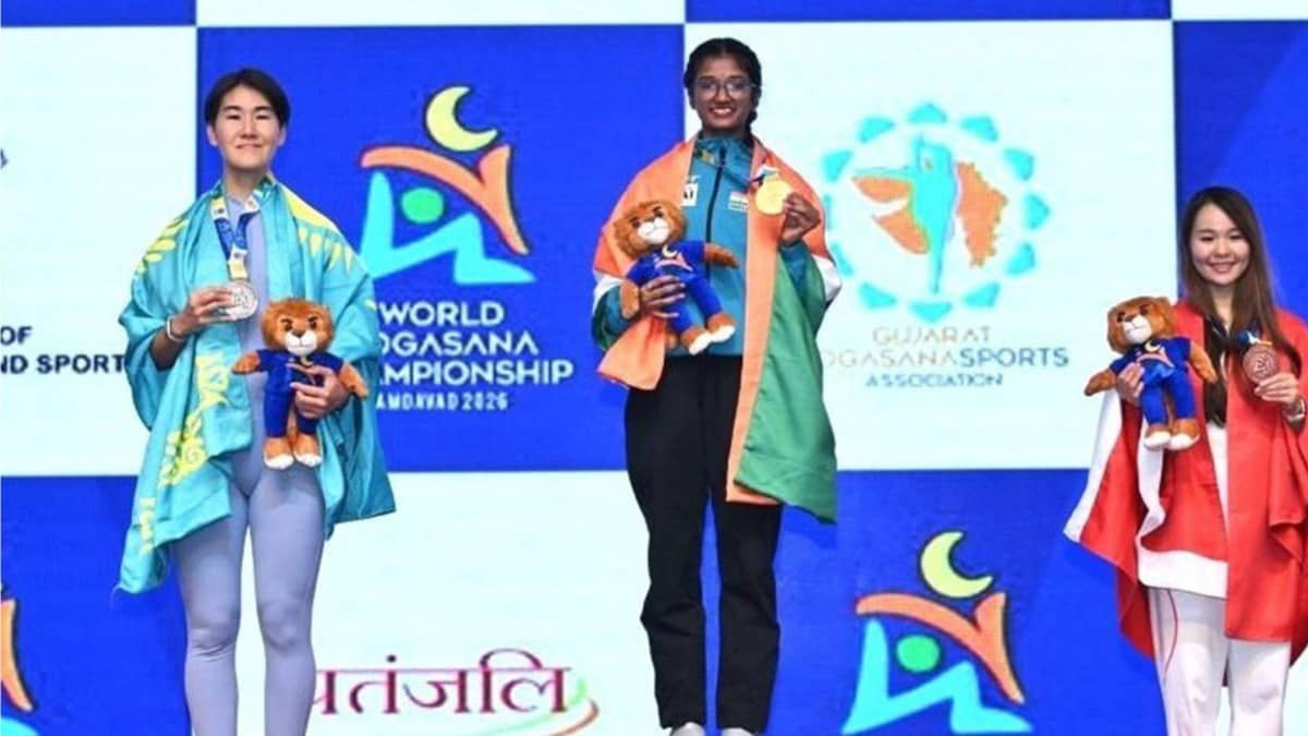 Gujarat’s Heena Rajgor Leads India’s Gold Medal Rush On Penultimate Day Of World Yogasana Championships