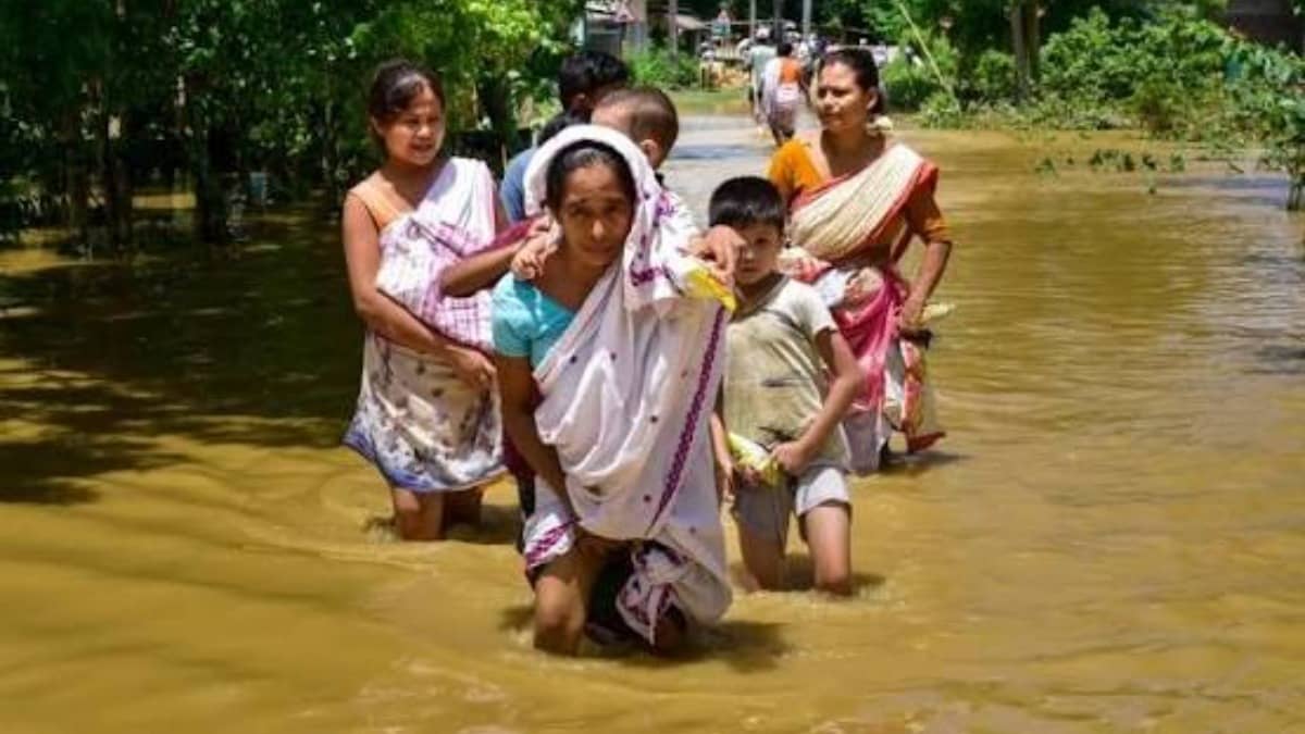 Assam Floods: Death Toll Reaches 75; CM Sarma Announces Rs 9 Lakh Relief for Affected Families