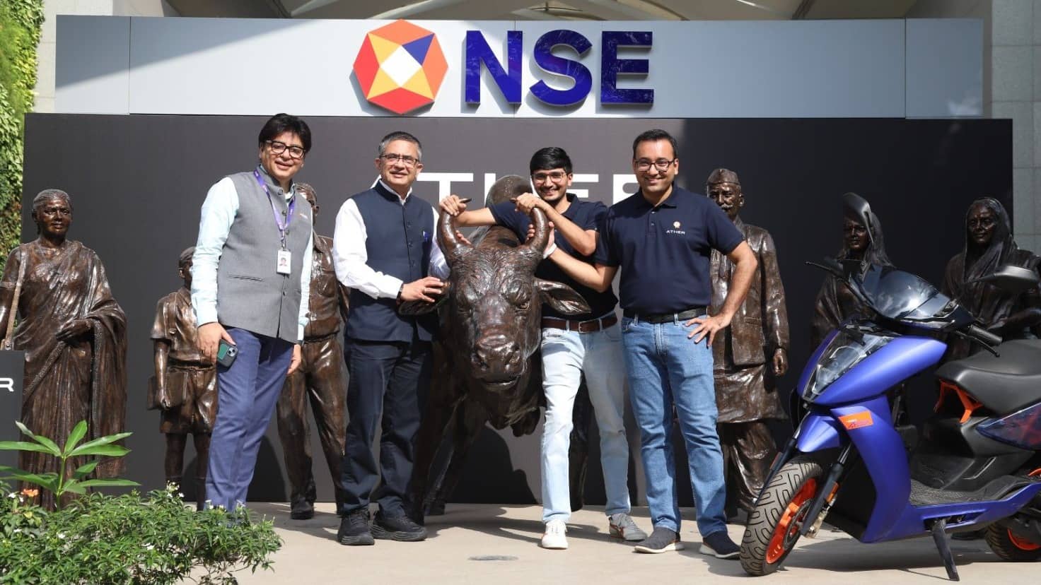 Ather Energy Stock Skyrockets 9% After Hero MotoCorp Approves Rs 1k Cr Investment