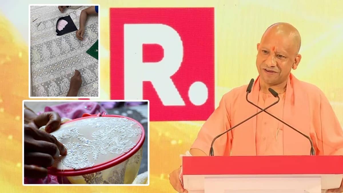 ‘Chikankari Was Crying, Glass Industry Was Dying’: CM Yogi Explains How UP Revived Its Lost Heritage Industries