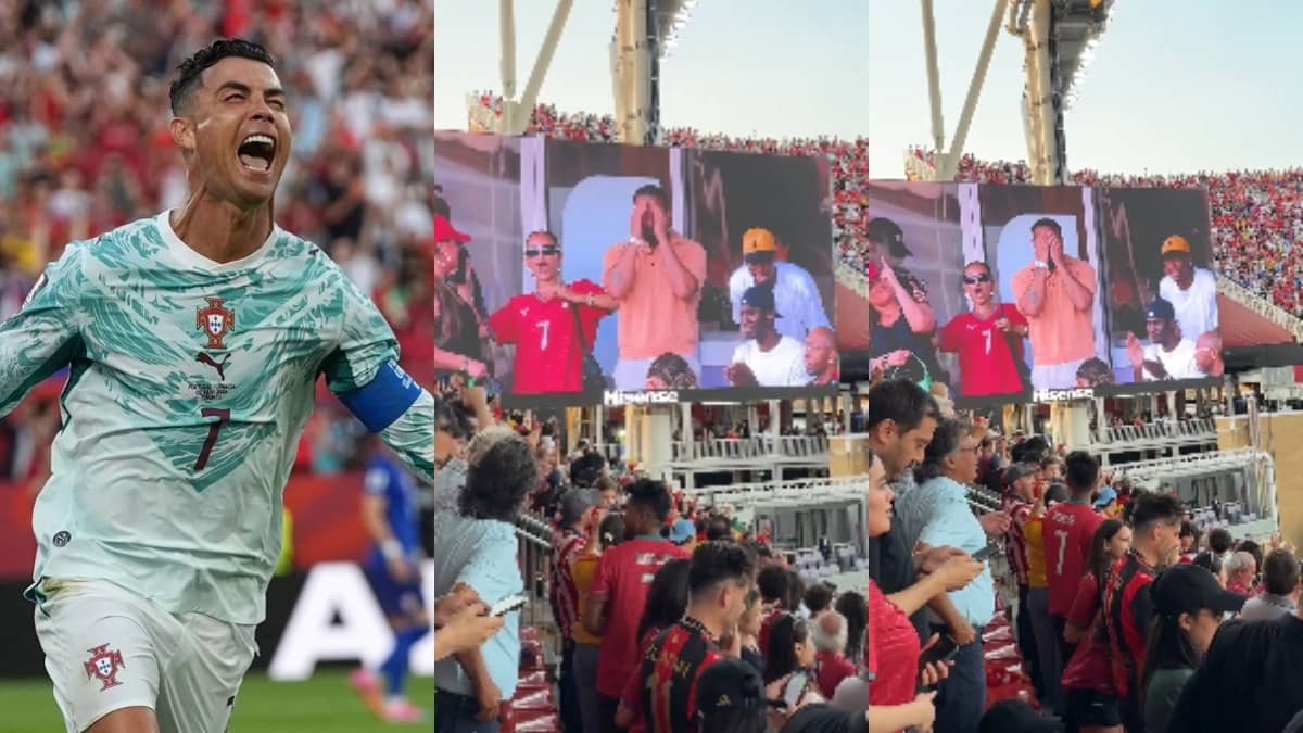WATCH | Drake’s ‘Where She at’ Reaction After Cristiano Ronaldo’s Goal During Portugal-Croatia R032 FIFA World Cup Game Goes Viral