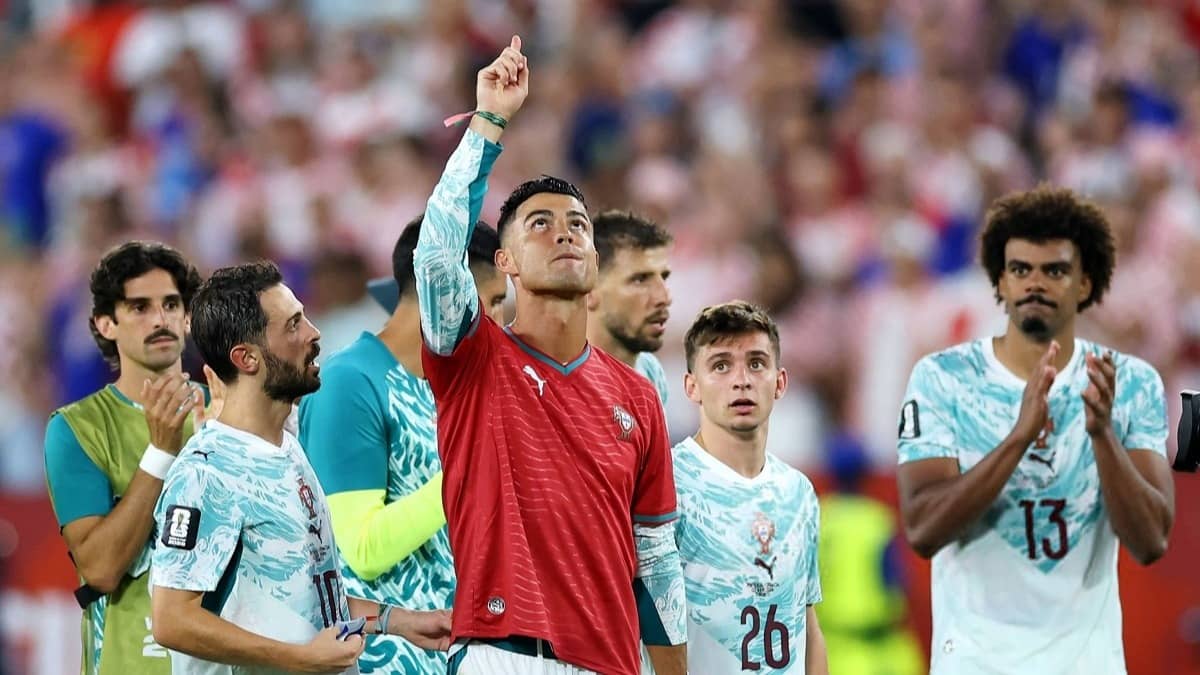 WATCH | Cristiano Ronaldo in Tears as he Pays Tribute to Diogo Jota After Portugal Edge Croatia in 2026 FIFA World Cup