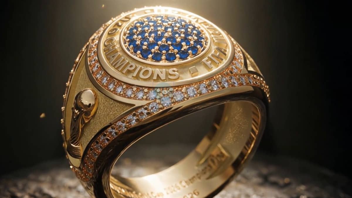 FIFA Unveils Championship Ring Ahead OF World Cup Final, Winning Team To Receive First-ever Custom Made Showpiece