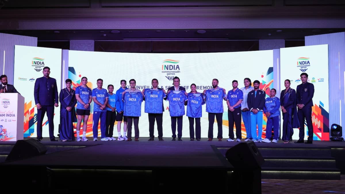 India’s Commonwealth Games 2026 Contingent Given Grand Send-off; Official Kit Unveiled Ahead Of Glasgow Campaign