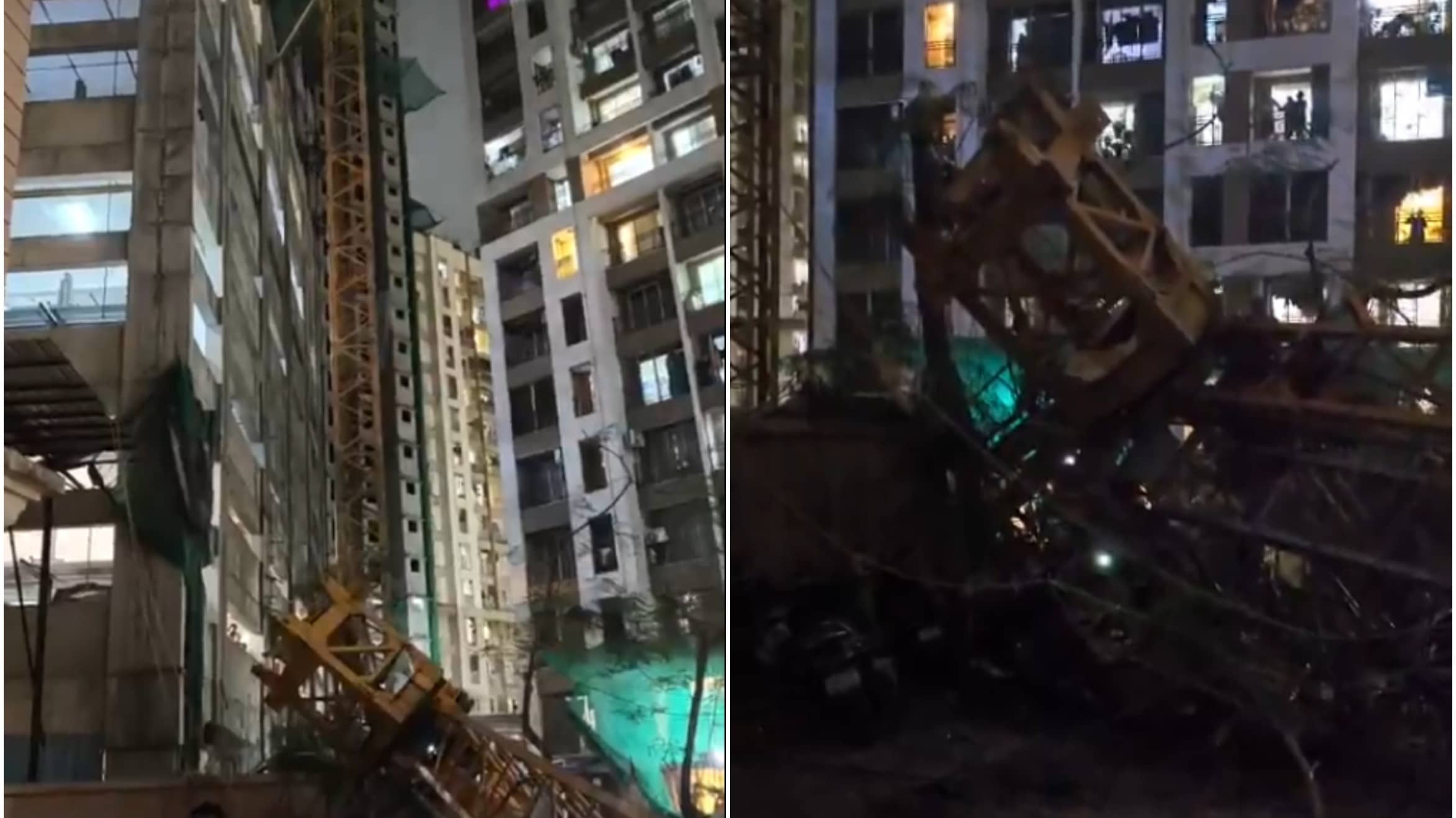 Mumbai High-Rise Horror: Crane Falls From 13th Floor Of Under-Construction Tower, 1 Killed