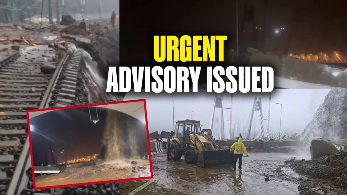 Mumbai-Pune Route Closed: Urgent ‘Do Not Travel’ Advisory Issued As Landslides Shut Expressway, Block Railway Route