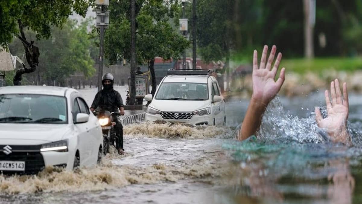 Another Life Lost to Civic Negligence? Noida 28-Year-Old Dies After Falling Into Open Drain Hidden by Floodwater