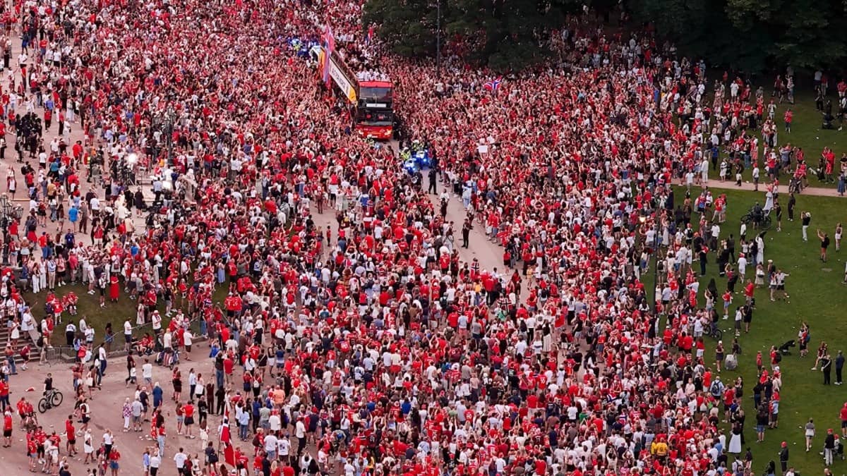 Erling Haaland’s Norway Receive Warm Reception In Oslo After Historic Run At FIFA World Cup 2026
