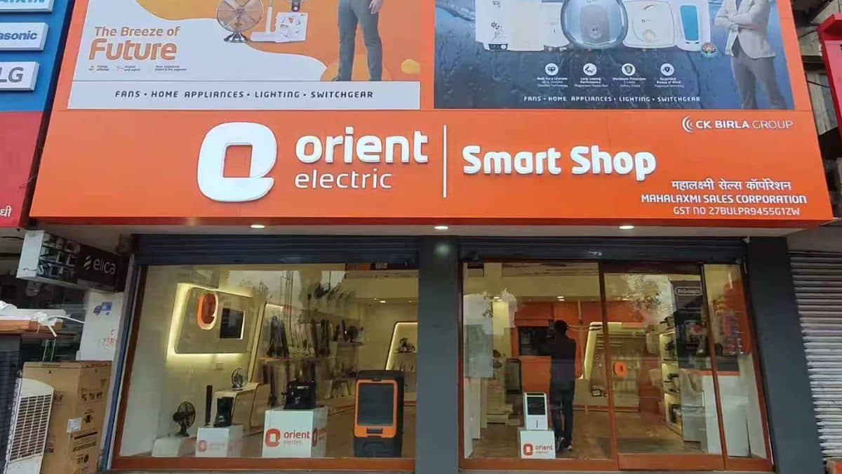 Orient Electric Scrip Falls Over 5% After Q1 Net Profit Surges 80%