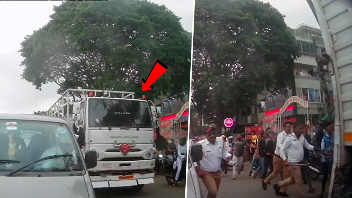 Caught On Cam: Drunk Minor Rams Tempo Into Multiple Vehicles In Pune’s Hadapsar Area; 3 Injured