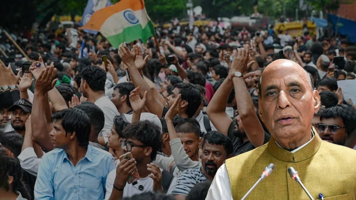 Rajnath Singh Accuses Oppn of ‘Using Students as Political Tool’ & Manufacturing Anger; Vows Justice for Youth