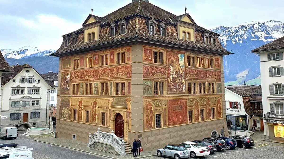 Swiss Town Hall Painted In 1891 Still Holds Its Colour, Inspiring New India-Germany Facade Partnership