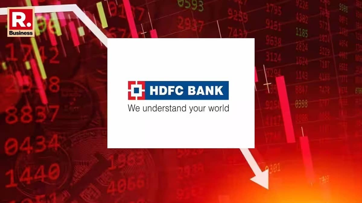 Why HDFC Bank Shares Tanked Over 5% On July 20