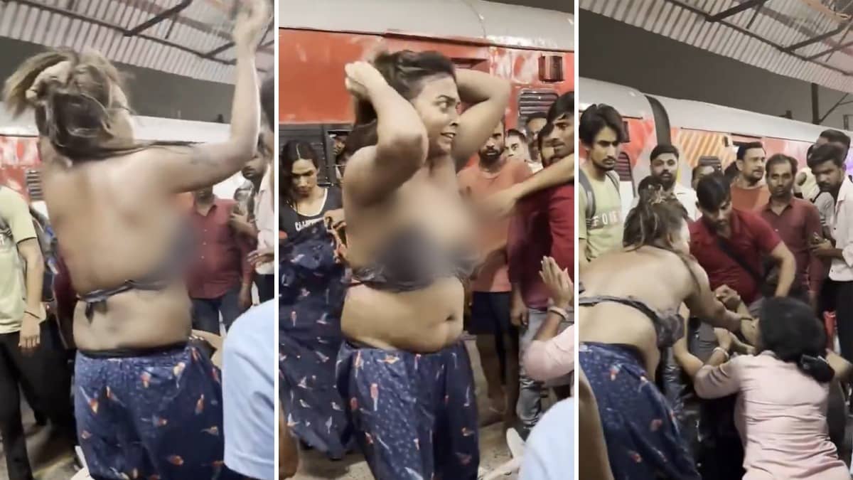 Transgender Group Assaults Family On Old Delhi Railway Station After Dispute Over Train Seats | VIDEO