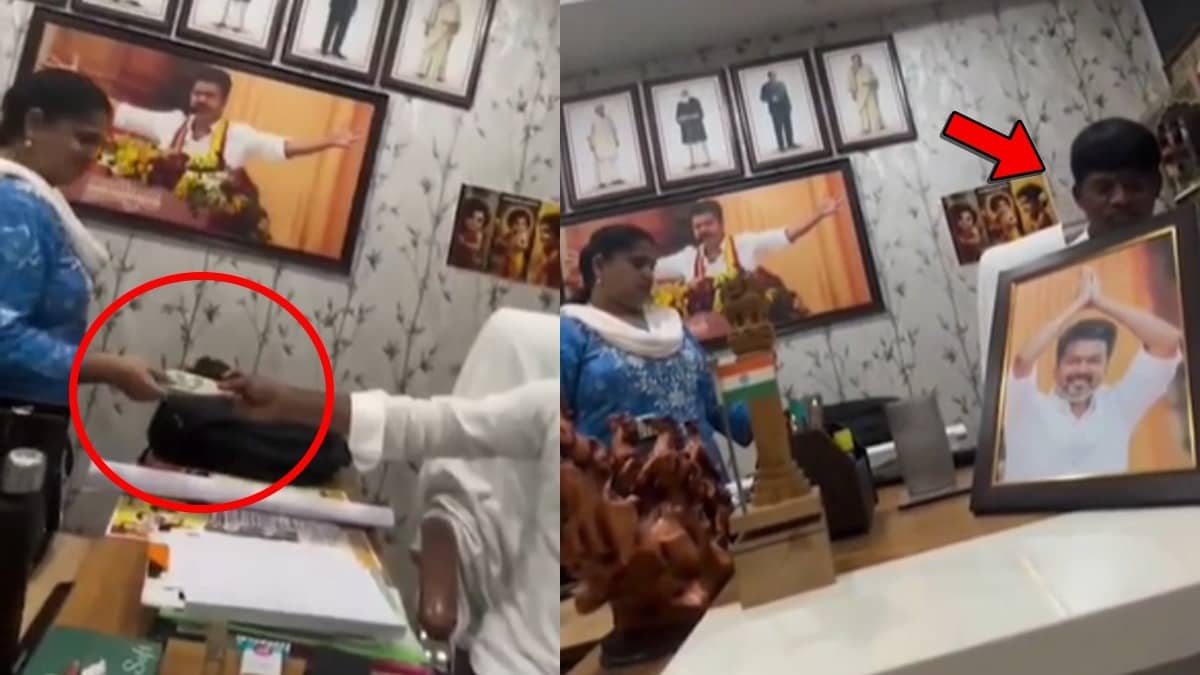 ‘True Face Exposed’: BJP Shares TVK Bribery Video As Vijay’s ‘No Corruption’ Call Goes Viral