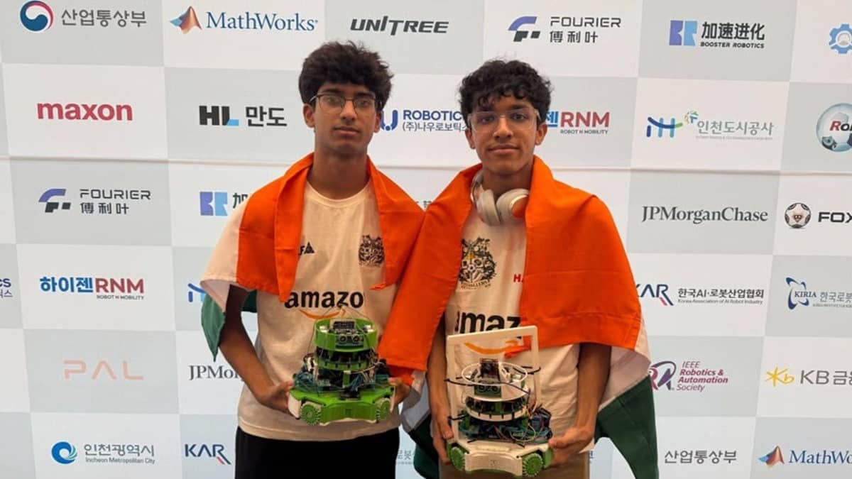 Two Students, Two Self-Built Robots, And A 9th-Place Finish At The Robot ‘World Cup’