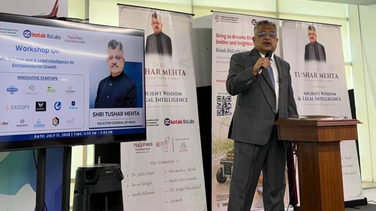‘Vedas Are Not a Source of Law, Hindu Law Emerged From Smritis’: SG Tushar Mehta Explains Ancient Wisdom and India’s Legal Tradition