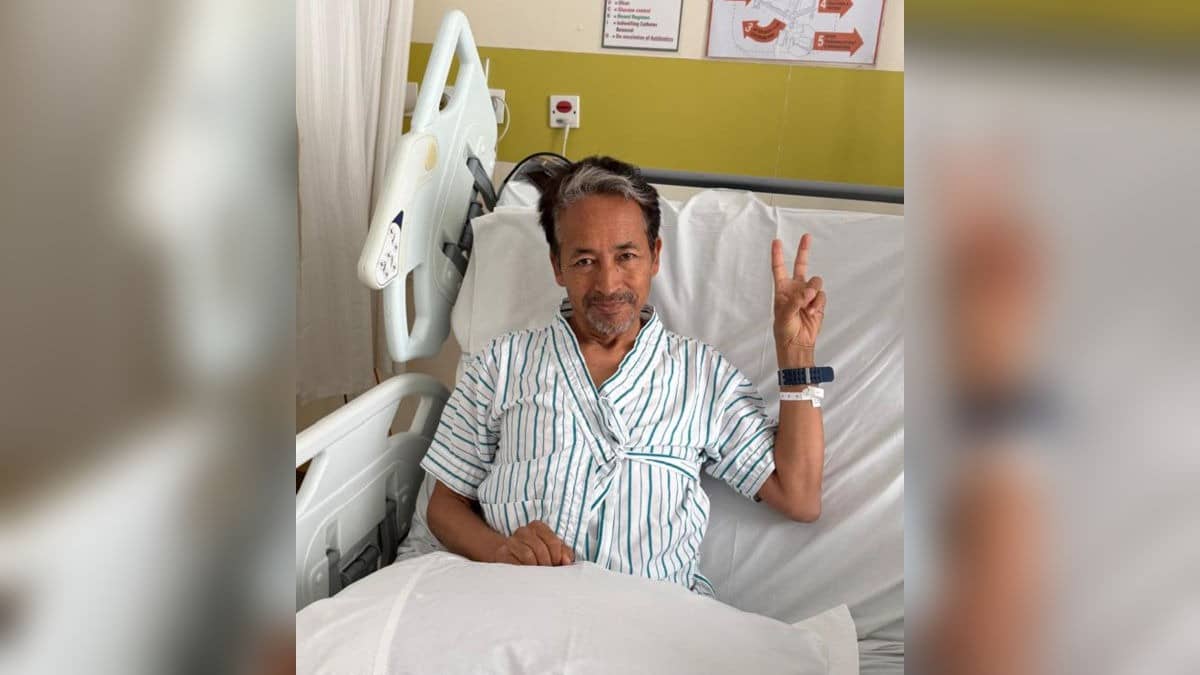 ‘VICTORY OF DEMOCRACY’: Sonam Wangchuk Shows V Sign, Tweets From Hospital As Dharmendra Pradhan Resigns