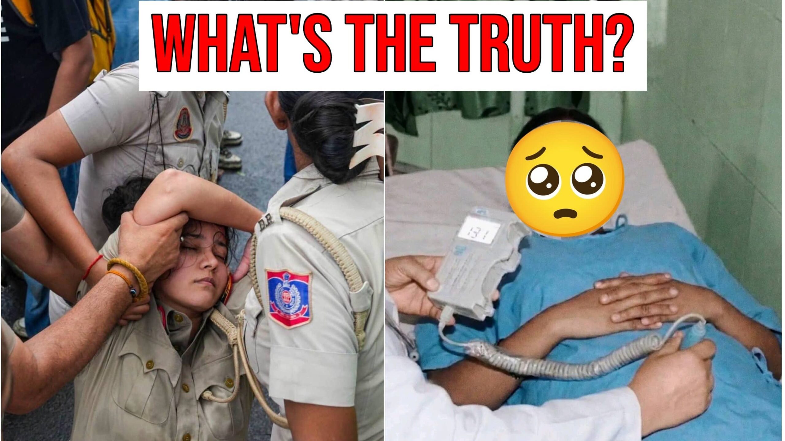 Viral Posts Claim Pregnant Cop’s Unborn Child Died After Violence At CJP’s Jantar Mantar Protest, Here’s What Delhi Police Said