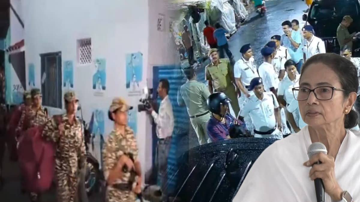 ‘So Many Police Posted?’: Mamata Claims ‘House Arrest’ Amid Heavy Security Deployment Outside Her Residence Ahead Of Baruipur Visit