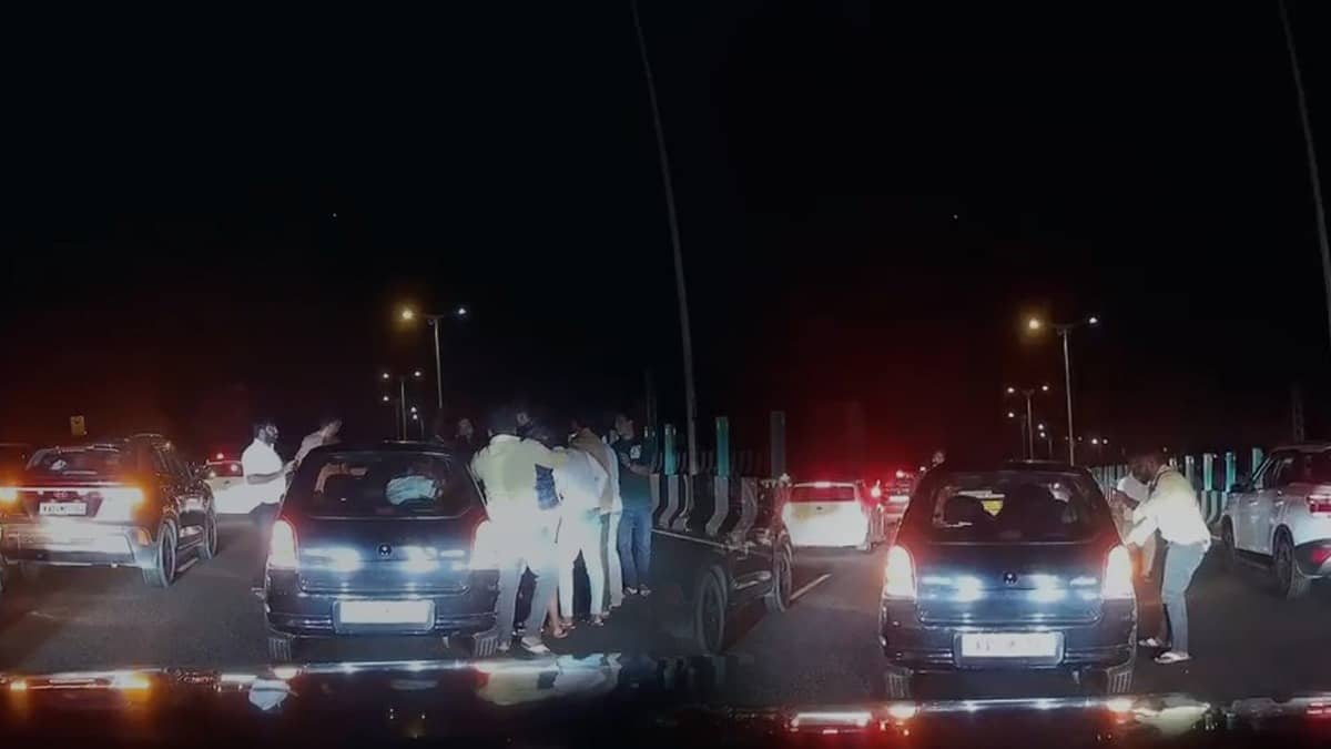 Highway Horror: Family Brutally Attacked on Bengaluru–Mysuru Expressway, Viral Dashcam Captures Shocking Assault