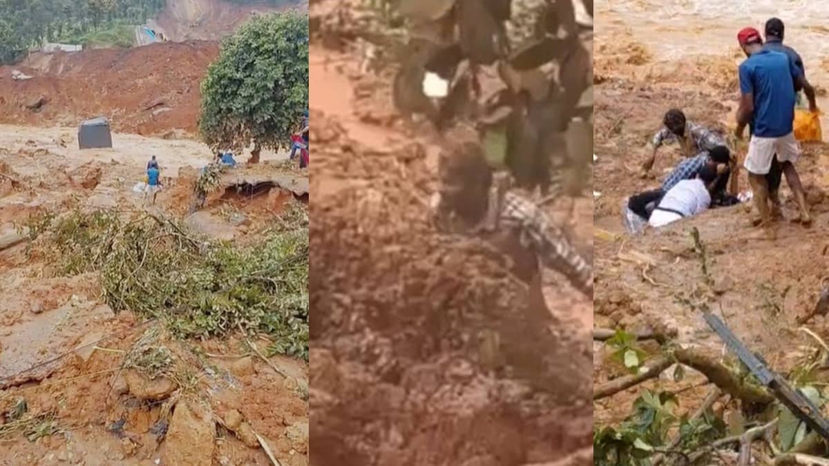 BREAKING | Major Landslide Hits Kerala’s Wayanad Tunnel Project Site, Multiple Feared Trapped; Rescue Underway