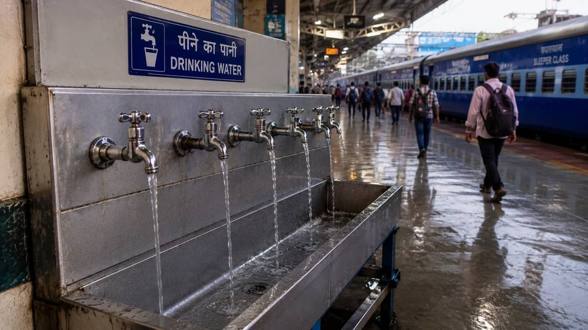 20,000 Railway Locations To Get New Water Filtration Systems After CAG Audit Flags Quality Issues