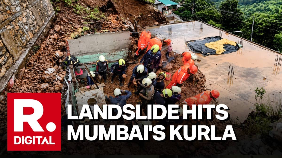 2 Dead, Several Feared Trapped After Rain-Triggers Landslide at Kurla’s Gaushiya Chawl; Rescue Op Underway