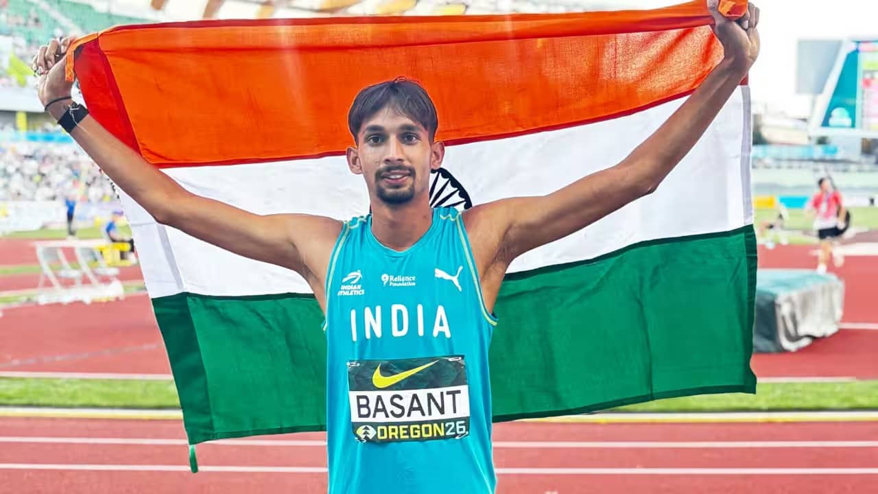 Basant Meghwal Wins Silver in Men’s High Jump Event at World Athletics U20 Championships