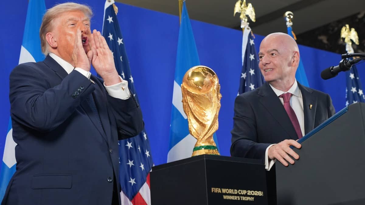 US President Donald Trump Throws Support Behind Embattled FIFA Boss Gianni Infantino After World Cup Plan Backfires