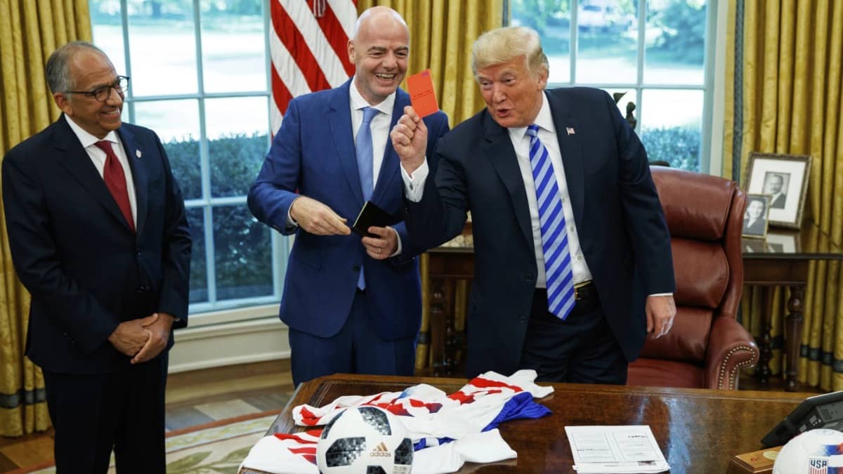 Has Gianni Infantino Approached Donald Trump After FIFA World Cup Selloff Plans Put Leadership At Risk?