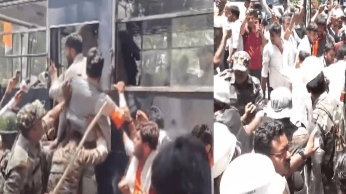 Face-Off in Ranchi As ABVP Stages Major Protest March to Assembly Over Exam Irregularities