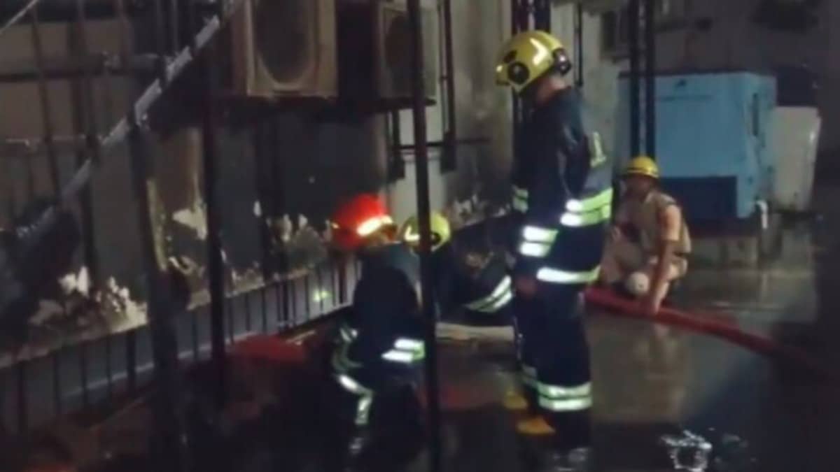 Fire Breaks Out in Basement of Patna Electronics Showroom on Bihar’s SB Verma Road