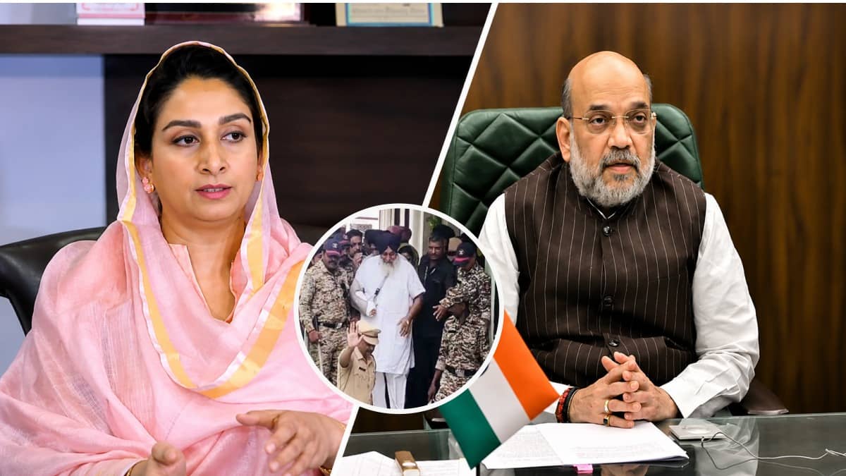 Harsimrat Kaur Demands NIA Probe into Attack on Sukhbir Badal, Writes To Amit Shah