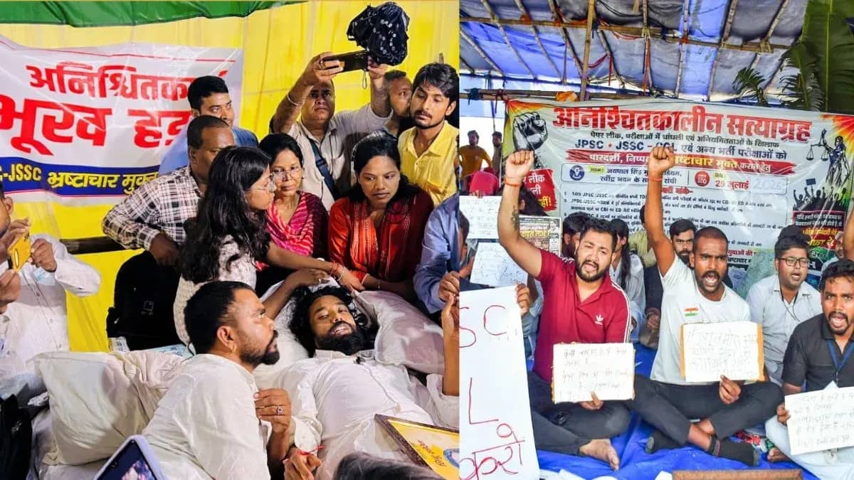 Jharkhand Job Aspirants Form 11-Member Delegation for Talks with State Govt Over Exam Irregularities