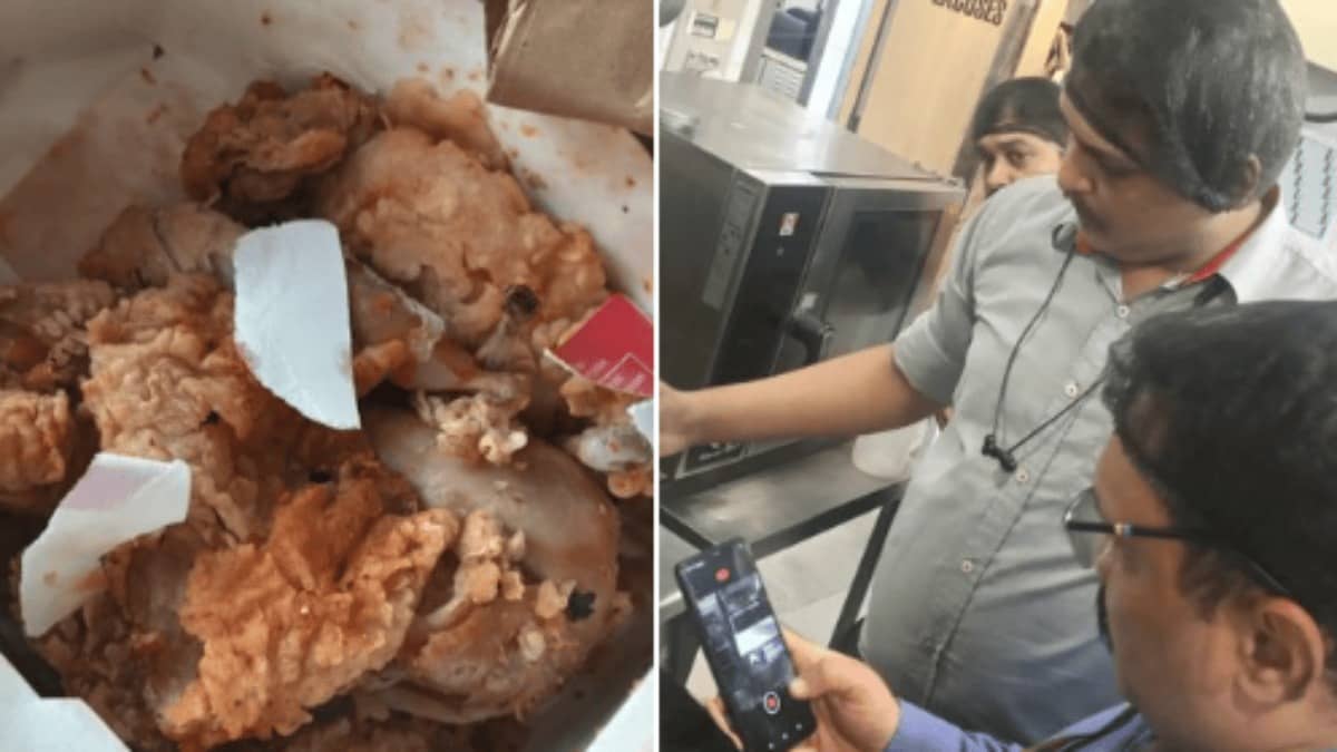 Karnataka Food Safety Officials Raid Mangaluru KFC Outlet Following Customer Complaint of Spoiled Chicken