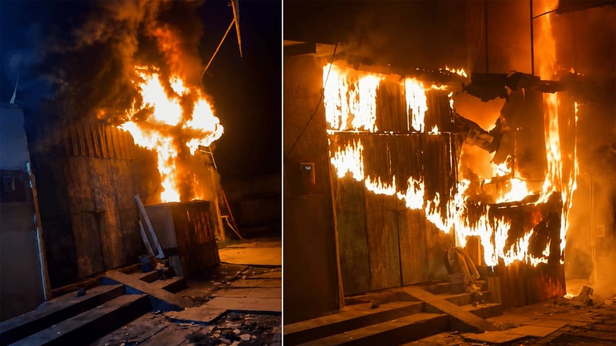 One Dead After Fire Breaks Out at Shop in Greater Noida West